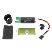 AEM 400 LPH E85 Compatible Fuel Pump Kit - Single Barb - Ethanol Compatible AEM Fuel Pumps