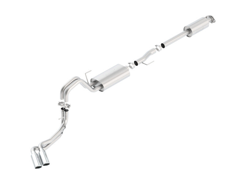 Borla 15-16 Ford F-150 3.5L EcoBoost Ext. Cab Std. Bed Catback Exhaust Touring Truck Side Exit Borla Catback