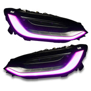 ORACLE Lighting 16-21 Tesla Model X Dynamic ColorSHIFT Headlight & Fog Light DRL Kit ORACLE Lighting Headlights