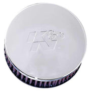 K&N Universal Chrome Filter 2.438in Flange ID x 5.125in OD x 2in H K&N Engineering Air Filters - Universal Fit