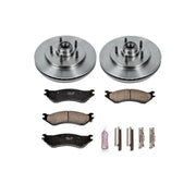 Power Stop 97-00 Ford Expedition Front Autospecialty Brake Kit PowerStop Brake Kits - OE