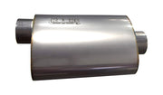 Kooks 3in Oval Center/Offset Muffler 12in Long Body Stainless Steel Kooks Headers Muffler
