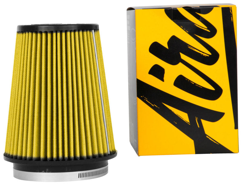 Airaid Universal Air Filter - Cone 5in Flange x 6-1/2in Base x 4-3/4in Top x 7-9/16in Height Airaid Air Filters - Universal Fit