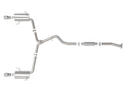 aFe Subaru Forester XT 14-18 H4-2.5L Takeda 2-1/2in to 2-1/4in 304 SS Cat-Back- Polished Tip aFe Catback