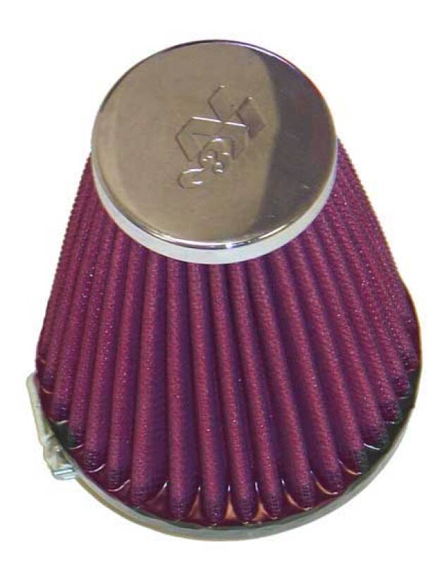 K&N Universal Clamp-On Air Filter 2-1/8in Flange 3-1/2in Base 2in Top 4in Height K&N Engineering Air Filters - Universal Fit