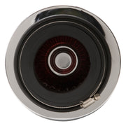 Edelbrock Air Filter Pro-Flo Series Conical 3 7In Tall Red/Chrome Edelbrock Air Filters - Universal Fit
