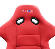 NRG FRP Bucket Seat (Red Cloth) - Large NRG Race Seats