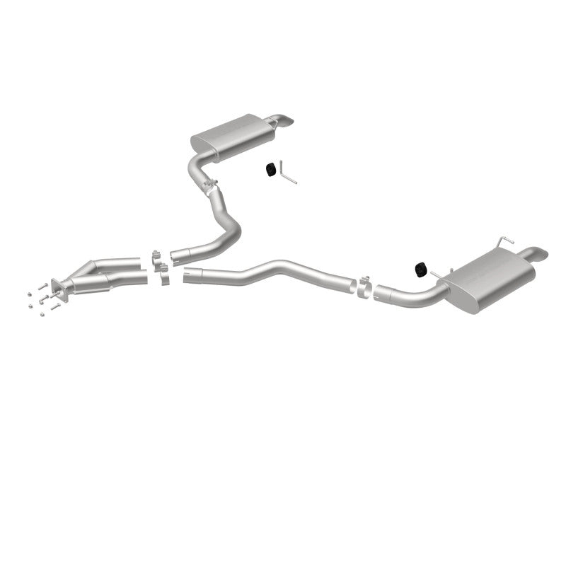 MagnaFlow 75-79 Chevy Corvette V8 5.7L Dual Split Rear Exit Stainless Cat-Back Perf Exhaust Magnaflow Catback