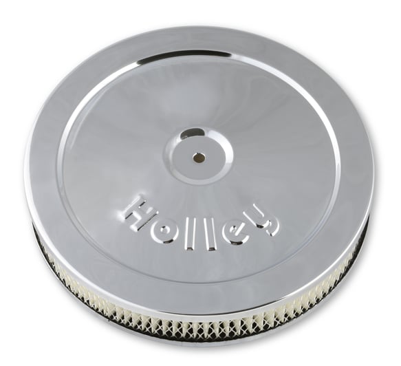 10" Chrome Round Air Cleaner 120-145 HOLLEY Autoparts