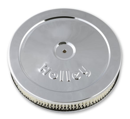 10" Chrome Round Air Cleaner 120-145 HOLLEY Autoparts