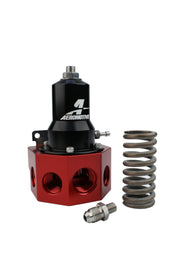 Aeromotive Regulator - 30-120 PSI - .500 Valve - 4x AN-08 and AN-10 inlets / AN-10 Bypass Aeromotive Fuel Pressure Regulators