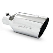 MBRP Universal Tip 8in O.D. Rolled End 4in inlet 18in length T304 MBRP Steel Tubing