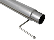 aFe Large Bore-HD 4in 409 SS DPF-Back Exh 18-19 Ford F-150 V6-3.0L (td) w/ Black Tip aFe DPF Back