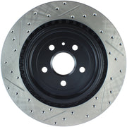 StopTech Slotted & Drilled Sport Brake Rotor Stoptech Brake Rotors - Slot & Drilled