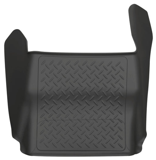 Husky Liners 09-11 Ford F-150 Super/Crew Cab Classic Style Center Hump Black Floor Liner Husky Liners Floor Mats - Rubber