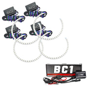 Oracle Ford F250/350 11-16 Halo Kit (Round Ring Design) - ColorSHIFT w/ BC1 Controller ORACLE Lighting Headlights