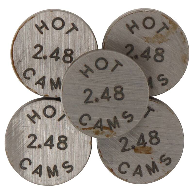 Hot Cams Shim Kits 2.440mm Thickness - 5 Pack Hot Cams Valves