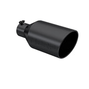 MBRP Universal Tip 8in O.D. Rolled End 4in inlet 18in length Black MBRP Tips