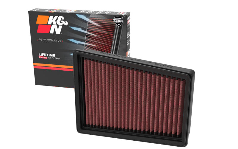 K&N 20-22 Chevrolet Onix L3-1.0L Gas Replacement Air Filter K&N Engineering Air Filters - Drop In