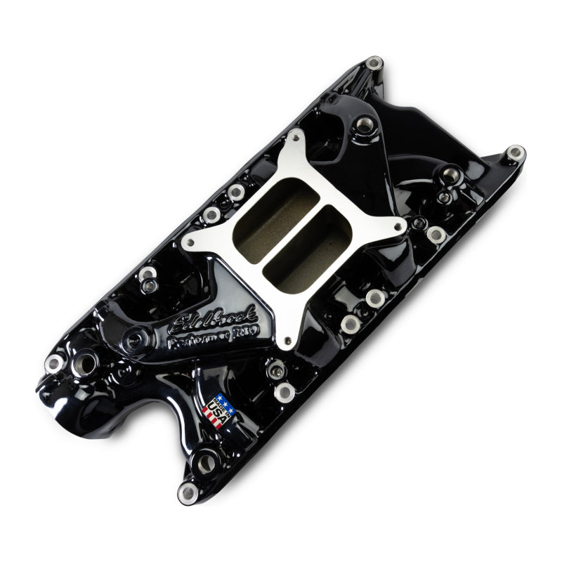 Edelbrock SB Ford Performer Intake Manifold - Black Plasma Finish Edelbrock Intake Manifolds