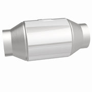 MagnaFlow Premium High Flow Metallic Converter 4in OD - 2.5in In / 2.5in Out Magnaflow Catalytic Converter Universal