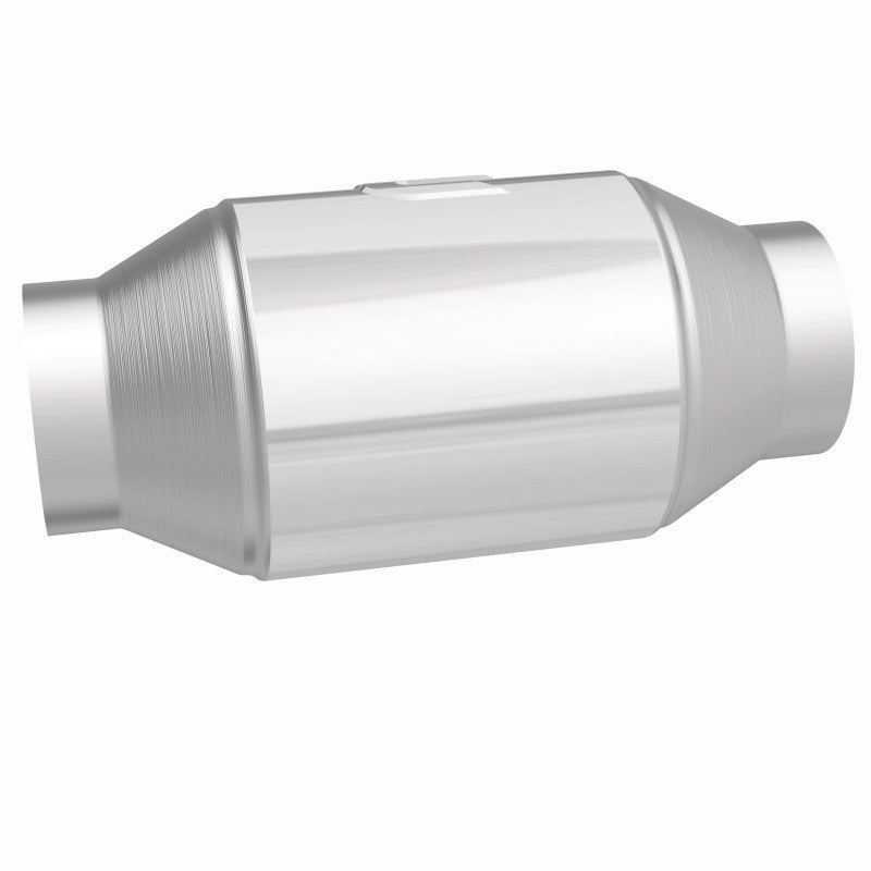 MagnaFlow Premium High Flow Metallic Converter 4in OD - 2.5in In / 2.5in Out Magnaflow Catalytic Converter Universal