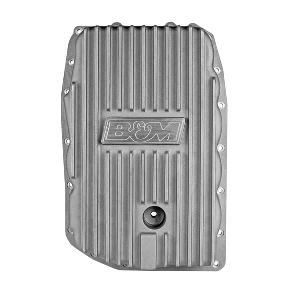B&M Hi-Tek Deep Transmission Pan - Aluminum 70391 B&M Autoparts