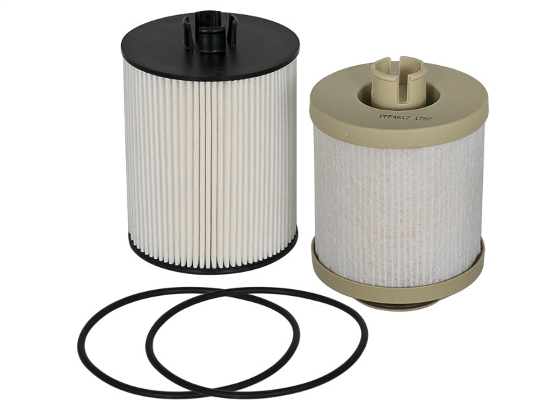 aFe Pro GUARD D2 Fuel Filter 08-10 Ford Diesel Trucks V8 6.4L (td) (4 Pack) aFe Fuel Filters
