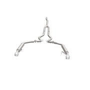 MagnaFlow Cat-Back 15-16 Ford Mustang 2.3L L4 Competition SS 3in Dual Split Rear 4.5in Black Tips Magnaflow Catback