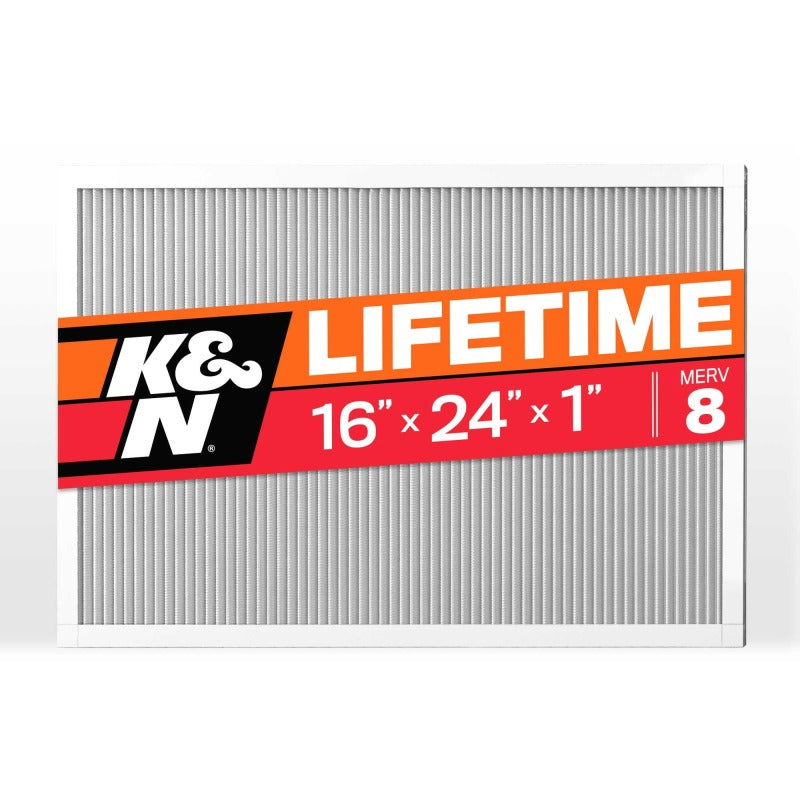 K&N HVAC Filter 16 X 24 X 1 Merv 8 K&N Engineering HVAC Filters