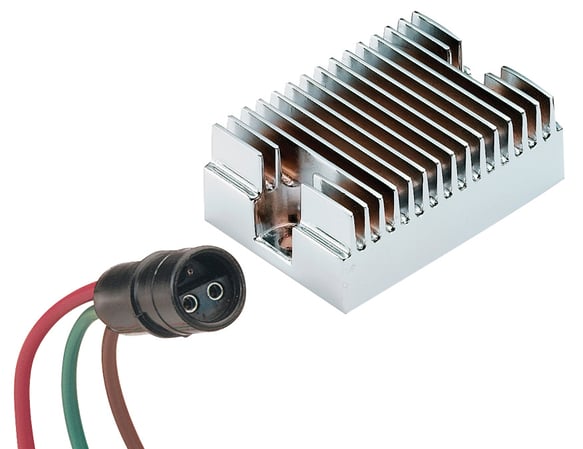 ELECTRONIC VOLTAGE REGULATOR-CHROME 201102C ACCEL Autoparts