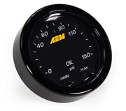 AEM X-Series 0-150 Oil Pressure Gauge Kit AEM Gauges