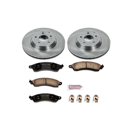 Power Stop 88-96 Chevrolet Corvette Front Autospecialty Brake Kit PowerStop Brake Kits - OE