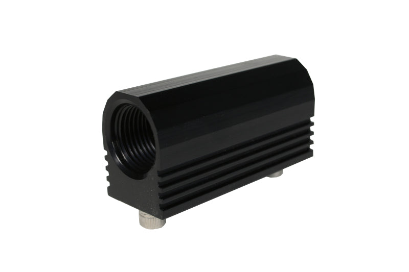 Aeromotive 96-04 Ford 4.6 L Fuel Rail Pressure Sensor Adapter Log (-08 AN inlet / outlet) Aeromotive Fuel Manifolds