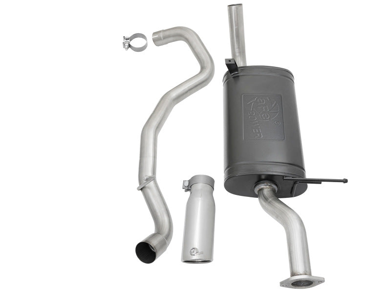 aFe MACHForce XP Exhaust Cat-Back SS-304 97-16 Nissan Patrol (Y61) I6-4.8L w/ Polished Tips aFe Catback