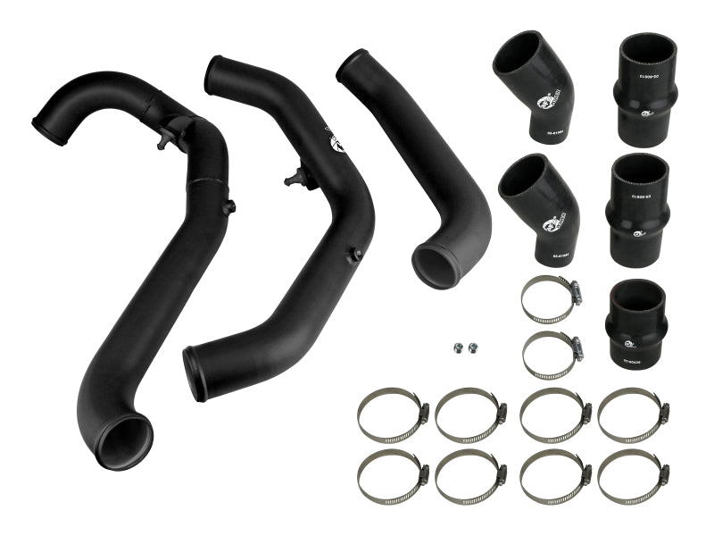 aFe Bladerunner Intercooler Tubes Hot Side 2.5in 17-20 Ford F-150 Raptor V6 3.5L(tt) aFe Intercoolers