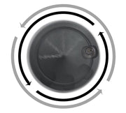 NRG Quick Lock V2 w/Free Spin - Black (Will Not Work w/Thin Version QR or Quick Tilt System) NRG Quick Release Adapters