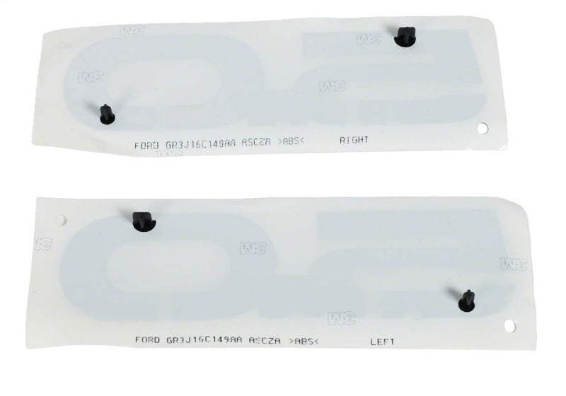 Ford Racing 15-17 Ford Mustang 5.0L Fender Emblem Black Ford Racing Other Body Components