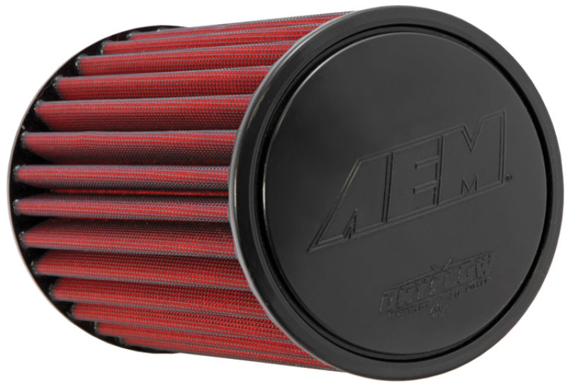 AEM 3.25 in DRY Flow Short Neck 9 in Element Filter AEM Induction Air Filters - Universal Fit
