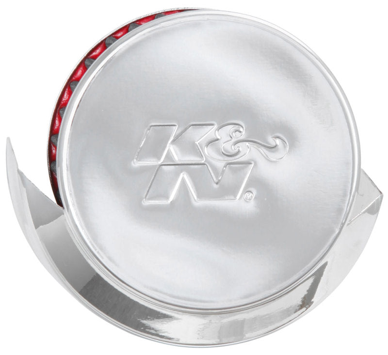 K&N 1.00in Flange ID x 3in OD x 2.5in Height Vent Filter K&N Engineering Air Filters - Universal Fit