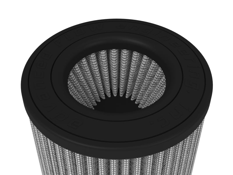 aFe MagnumFLOW Pro DRY S Universal Air Filter 3.5in. F / 5in. B mtm2 / 4.5in. inv T / 7.5in. H aFe Air Filters - Universal Fit