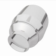 MagnaFlow Tip Stainless Double Wall Round Single Outlet Polished 4.5in DIA 2.5in Inlet 5.75in Length Magnaflow Tips