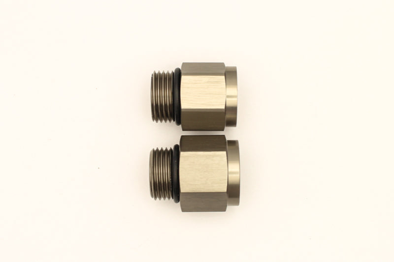 DeatschWerks DW350iL 8ORB Male to Metric Female Plumbing Kit to Replace Bosch 044 (Incl. O-Ring) DeatschWerks Fittings