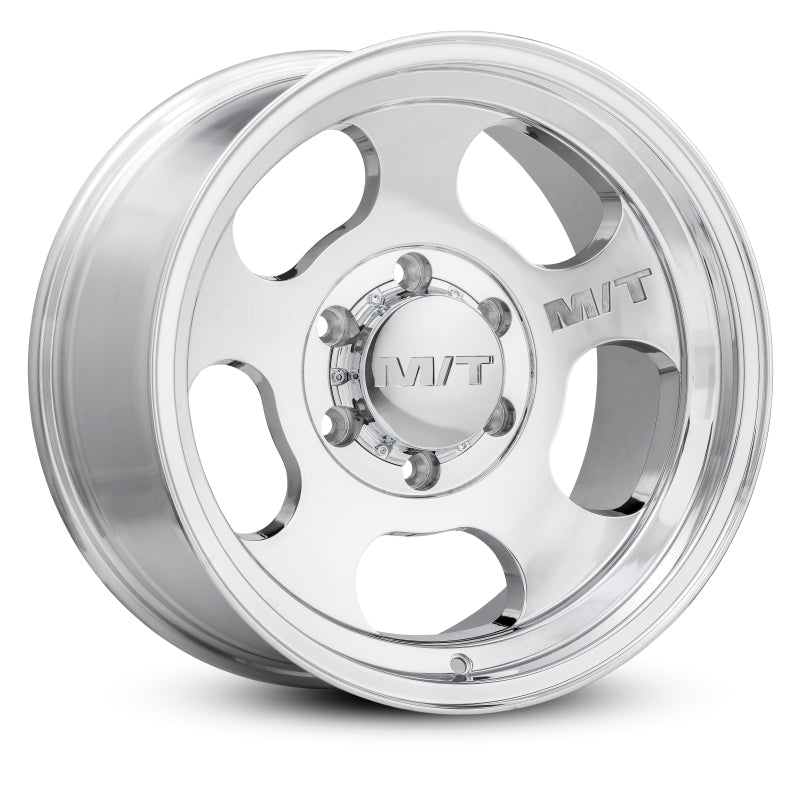 Mickey Thompson Canyon Polished Wheel - 17X9 8X170 BP 5in BS 0 Offset 125.2mm Bore - 274641 Mickey Thompson Wheels - Cast