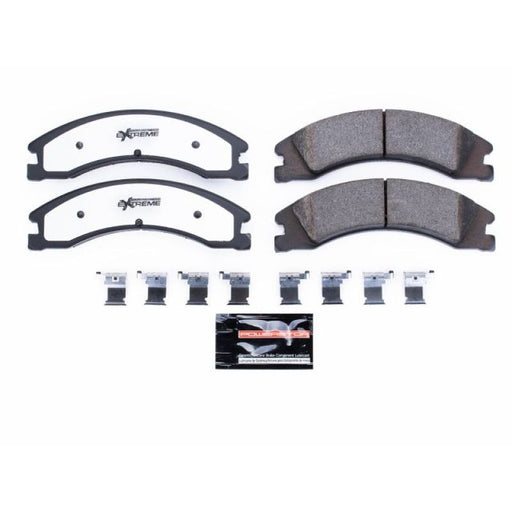 Power Stop 08-19 Ford E-450 Super Duty Rear Z36 Truck & Tow Brake Pads w/Hardware PowerStop Brake Pads - Performance