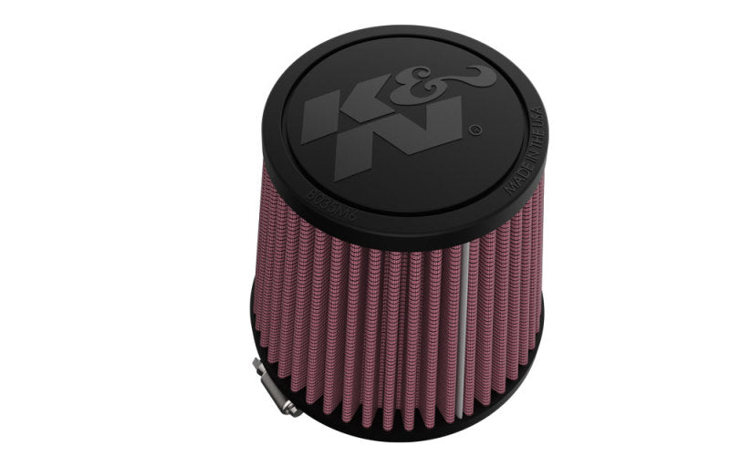 K&N Universal Clamp-On Air Filter 3in FLG /4 1/2in B / 3 1/2in T / 4 3/8in H K&N Engineering Air Filters - Universal Fit