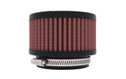 K&N Universal Clamp-On Air Filter 2.25in Flange ID 3.5in OD 2in Height K&N Engineering Air Filters - Universal Fit