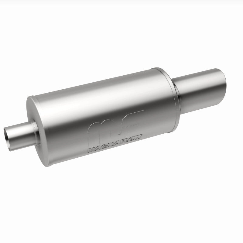 MagnaFlow Muffler W/Tip Mag SS 14X7X7 2.25/4.