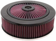 K&N X-Stream Top Filter - Red - Size 9in - 5.125in Neck Flange / 2.75in Height K&N Engineering Air Filters - Universal Fit
