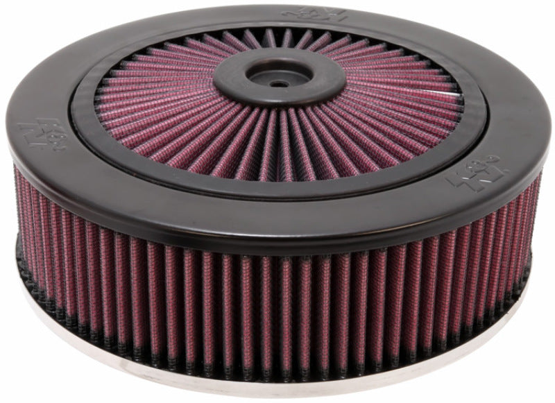 K&N X-Stream Top Filter - Red - Size 9in - 5.125in Neck Flange / 2.75in Height K&N Engineering Air Filters - Universal Fit